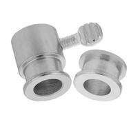 GRIRIW Accessoires pour Barbecue Rotisserie en Fer Chromé Argenté, Entretien Facile et Cuisson Uniforme, Cuisine Extérieure et Petits Espaces, 1 Set Complet