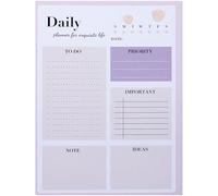 GRIRIW Agenda Quotidien pour Écrire pour Garçon et Filles et Adolescents Bloc-notes 50 Pages en Papier Lisse Cahier de Textes Pratique Scolaire
