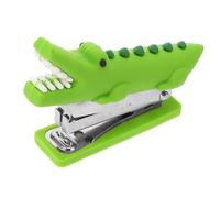 GRIRIW Agrafeuse Manuelle Portable Mini Agrafeuse Légère Créative en Acier Inoxydable et Silicone Facile à Utiliser sans Bourrage pour Bureau et Étude