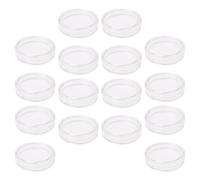 GRIRIW Boîte de Rangement Portable Lot de 20 Pièces en Acrylique Protection Transparente Facile à Afficher pour Pièces de Monnaie 40mm pour Collection