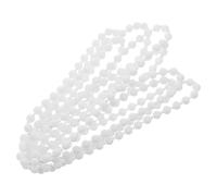 GRIRIW Chaîne de Store en Plastique Blanc pour Rideau Enrouleur, Cordon à Billes Résistant à l'usure, Tirage Fluide, pour Chambre et Salon