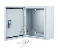 GRIRIW Coffret Mural Étanche pour Disjoncteur Boîtier de Jonction Extérieur Robuste Armoire de Contrôle Électrique Renforcée pour Gestion de Circuits Domestiques