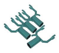 GRIRIW Kit de Support de Branches d'arbre Fruitier 4 Pièces, Tuteur Métallique Robuste en Alliage D'Aluminium, Dispositif de Correction pour Arbres, Verger et Jardin, Tube Rond de 1,9 cm