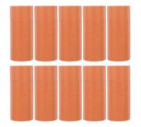 GRIRIW Lot de 10 Tubes Ronds en Papier Kraft Or pour Rangement de Thé et Bouteilles D'huiles Essentielles, Design Compact et Protecteur, pour Usage Personnel la Maison