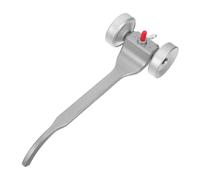GRIRIW Outil de jointage pour béton en fer argenté, rouleau spécial pour joints de scellement muraux, nettoyant manuel pour mortier avec fonction productivité améliorée