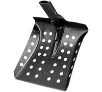 GRIRIW Pelle à Tamiser Outil Solide et Portable en Fer Argentée Multifonctionnelle pour Boue et Impuretés pour Nettoyage des Égouts et Divers Environnements