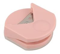 GRIRIW Perforatrice Coin Arrondi pour Photo et Papier, Coupe Angle Précis en Abs et Acier Inoxydable, Outil Portable Facile à Ranger pour Bureau et Maison