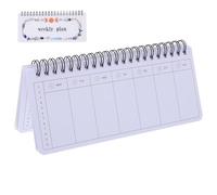GRIRIW Planificateur Académique Élève en Papier Ganisateur Hebdomadaire et Carnet de Notes Multifonctions, Agenda Quotidien Pratique pour Adolescents
