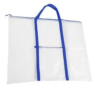 GRIRIW Sac de Rangement pour Affiches avec Poignées Sac Portable Transparent Volume pour Planches à Dessin et Outils Art Organisateur Pratique à Bandoulière et Main Compartiments Séparés