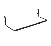 GRIRIW Support Essuie-tout Pegboard Métal Extensible Acier Inoxydable Crochet Rangement Compatible Tableau Perforé Standard Adapté aux Plans de Travail