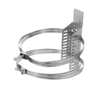 GRIRIW Support Mural Ajustable pour Vase Expansion Fixation Robuste pour Chauffe-eau Kit de Montage avec Sangles Double pour Réservoir de Pression Eau
