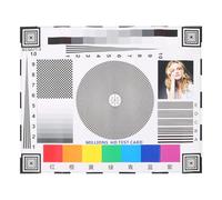 GRIRIW Tableau de Mise Point Grand Format pour Système CCTV et Caméras IP, Carte Autocollante en Papier Réglage et Contraste Élevé pour Calibration Murale