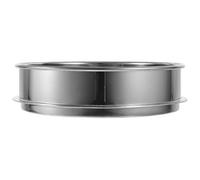 GRIRIW Tamis Espace Optimisé 20 Cm Extracteur de Pollen en Acier Inoxydable Design Empilable Professionnel Cuisine et Pâtisserie