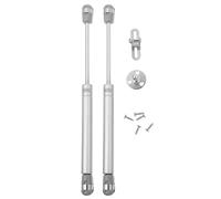 GRIRIW Tige Pneumatique Support Hydraulique en Acier Laminé à Froid et Inox, Anti-pincement Ultra-léger pour Meuble, 1 Paire, pour Charnière Relevable de Porte D'armoire