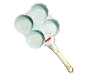 Gris 0.48 Venteo Poêle Pancake Multi Compartiments Poêle Inox Compatible Poêle Induction Revêtement Aluminium Cuisson Uniforme Omelettes Pancakes ?ufs Bacon Format Familial Type Casserole Induction