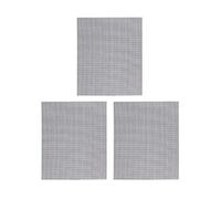 Gris 39 X 33 Cm Grille De Cuisson Réutilisable (Lot De 3 ) Venteo Tapis De Cuisson Antiadhésif Pour Barbecue Et Four 39*33 Cm Grillades De Viande Et Légumes Fibre De Verre Souple Universel