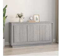 Gris Buffet de rangement - Vitrine bahut - armoire console Pour cuisine, Sonoma gris, 102 x 35 x 55cm - Bois d'ingénierie 8413779