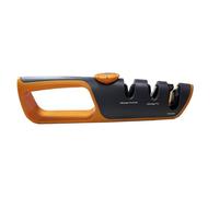 Gris/Orange Venteo Aiguiseur Couteaux Manuel Multi Fentes Couteau Cuisine Précision Affûtage Sécurisé Ustensiles De Cuisine Usage Domestique Lames En Acier Inox Tranchant Durable Et Stabilité