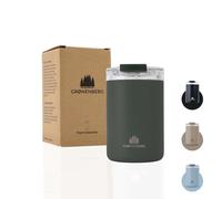 Groenenberg Mug isotherme 350 ou 473 ml | Thermos café 100% anti-fuite | Garde au chaud pendant au moins 4h | Tasse isotherme en acier inox recy orest, 350 ml)