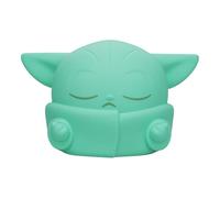 Grogu SquishyGlo Veilleuse - Sous licence officielle Star Wars Produit | Soft Squishy Silicone Design • Three Brightness Levels • Rechargeable Night Light With Auto Off Timer