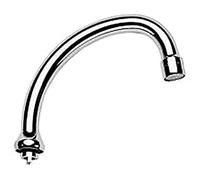 GROHE Bec pour mitigeur de lavabo StarLight 13076000, tournant mousseur chromé