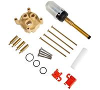 GROHE 14056000 Kit d'extension Universel Chromé 25 mm | Pour corps encastrés, compense l'épaisseur du mur, montage facile sans outil supplémentaire (14056000)