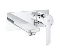 GROHE 19409001 Lineare Mitigeur 2 trous lavabo, Chrome, Taille M