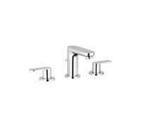 Grohe Mitigeur de lavabo sur pied Eurosmart Cosmopolitan 3 trous StarLight Chrome 20187000