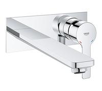 GROHE 23444001 Lineare Mitigeur 2 trous lavabo, Chrome, Taille L