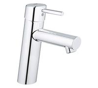 Grohe Concetto Mitigeur monocommandé pour lavabo, M-Size, saillie 133mm, vidage Push-open, chrome, 23932001