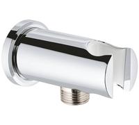 GROHE 26 658 000 RAINSHOWER Codo con Soporte de Ducha Cromo