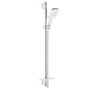 GROHE 26587LS0 Rainshower 130 SmartActive Cube Set de douche 3 jets Blanc lune