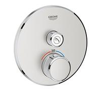 Grohe 29118DC0 Grohtherm Smartcontrol Façade, Chrome, Rund