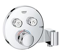 Grohe 29120000 Grohtherm Smartcontrol Thermostatique pour Installation Encastrée 2 Sorties, Chrome