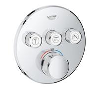 Grohe 29121000 Grohtherm Smartcontrol Thermostatique pour Installation Encastrée 3 Sorties, Chrome