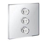 GROHE 29127000 Grohtherm SmartControl Panneau de contrôle 3 sorties, Chrome
