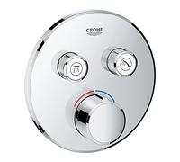 Grohe douche Smartcontrol 29145000 chromé , avec 2 robinets d'arrêt, chromé ronde