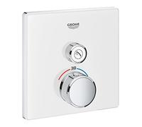 GROHE 29153LS0 Grohtherm Smartcontrol Thermostatique pour Installation Encastrée 1 Sortie, Blanc