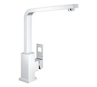 GROHE Mitigeur de cuisine Eurocube 31255000 – sur pied, monocommandé, StarLight Chrome