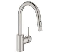 GROHE 31479DC1 Robinet de cuisine Concetto Finition Infinity Super Steel