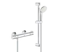 GROHE 34565001 Grohtherm 800 Mitigeur thermostatique Ensemble de Douche, Chromé, 600mm