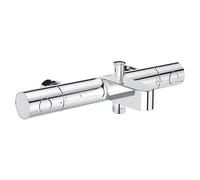 Grohe Grohtherm 800 Thermostat de bain Cosmopolitan 34770000 chrome, DN 15, montage mural, sans raccords en S