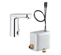 Grohe Eurosmart Cosmopolitan mitigeur de lavabo sur pied électronique StarLight Chrome 36386001