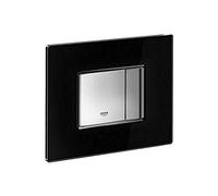 GROHE Plaque de commande WC Skate Cosmopolitan 38845KS0 noir velours en verre