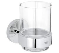 GROHE 40447001 Essentials Cadre Support avec Verre Argent
