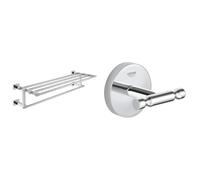 GROHE 40461001 BauCosmopolitan Patère Murale, Chrome