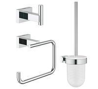 Grohe Essentials kit d'accessoires 3 en 1 StarLight Chrome 40757001