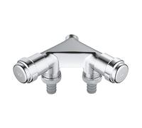 GROHE 41022000 Eggemann Original WAS Double sortie 1/2" avec clapet anti-retour