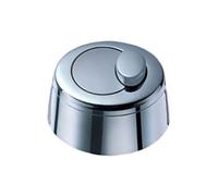 GROHE 42204pi0 Eau2 pneumatique Old Style double chasse d'eau WC Chrome Bouton poussoir - Multicolore