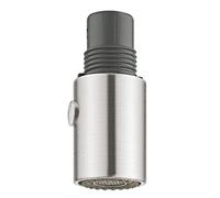 GROHE 46857DC0 Accessoires pour évier de cuisine, Chrome | Douchette extractible de rechange flexible, remplacement facile en cas d'usure, usage universel (acier inox, 46857DC0)